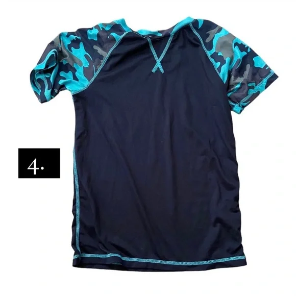 Boys T-shirt Bundle (11) Short Sleeve Shirts Mixed Brands Size S (6/7) - Picture 5 of 13